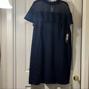 Paper Doll Navy Blue Dress